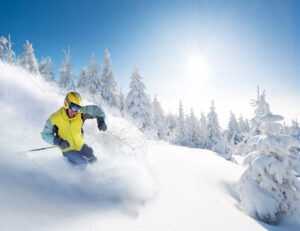 Skiing Japan