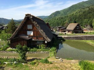 Peaceful Shirakawa-go in Japan