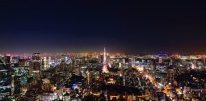 Tokyo Cityscape at night