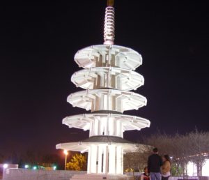 The Peace Pagoda in Japantown