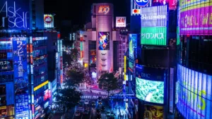 Nightlife districts in Tokyo