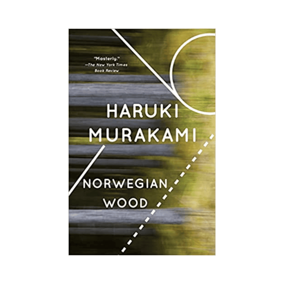 Norwegian Wood by Haruki Murakami, book cover