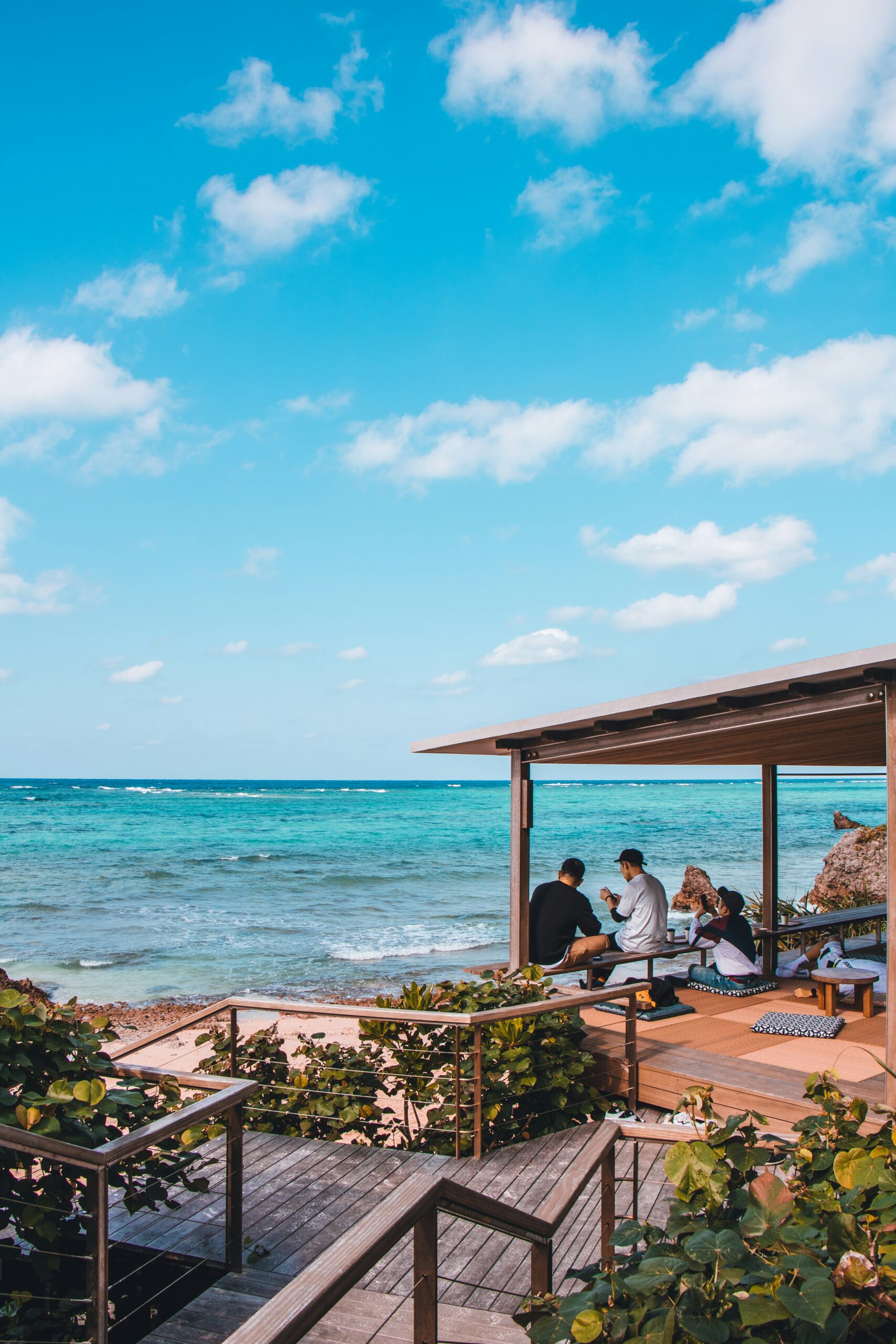 Seaside cafe Japan