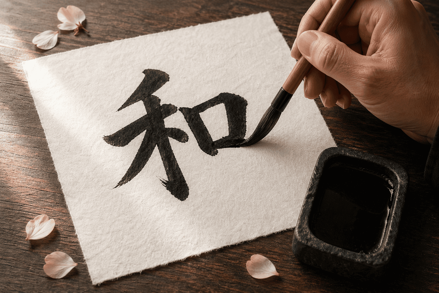 Calligraphy practice