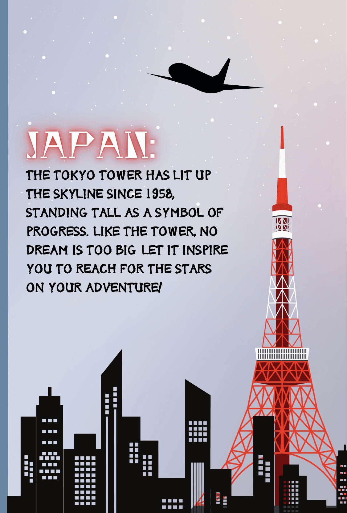 Tokyo Tower journal cover