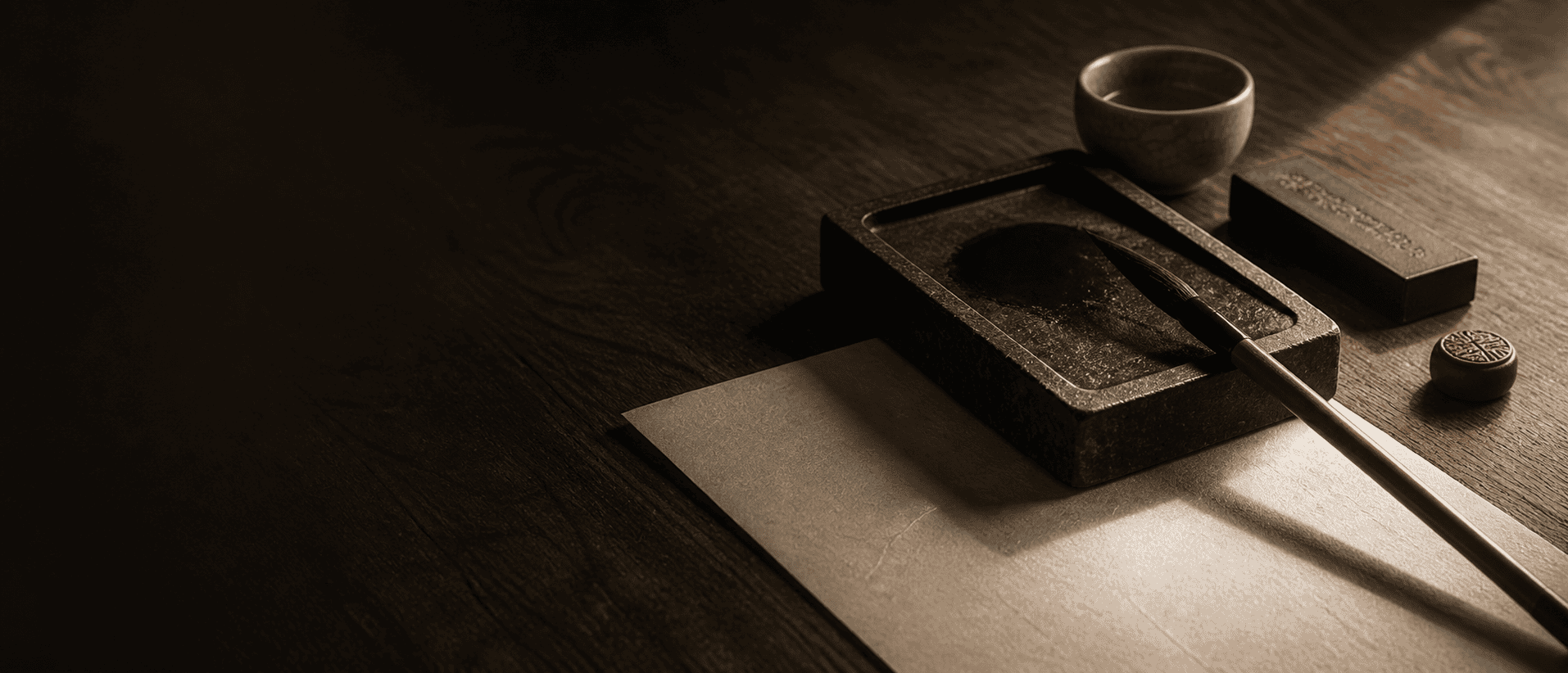 Calligraphy practice tool for solo travel in Japan
