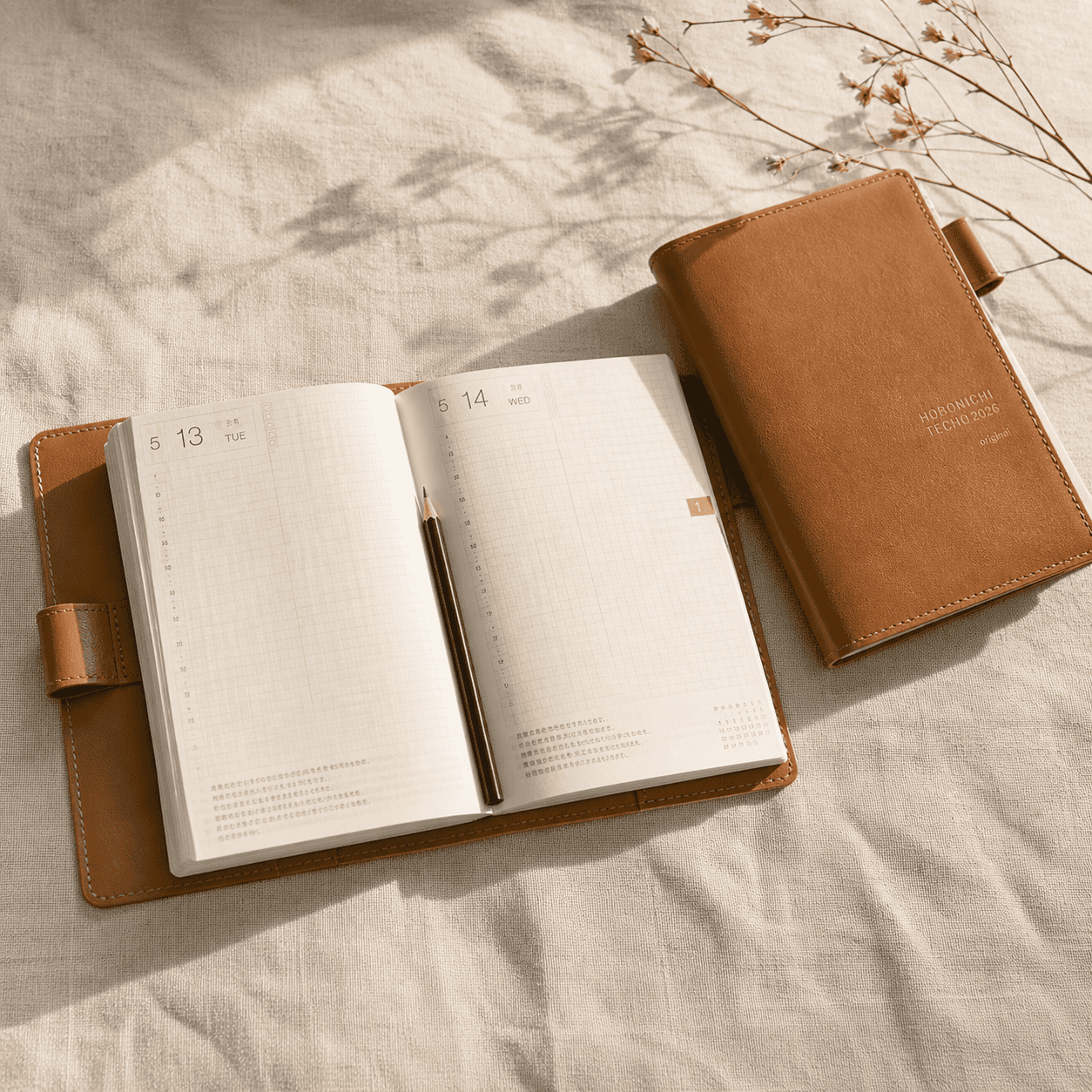 Hobonichi Techo planner with cream Tomoe River paper