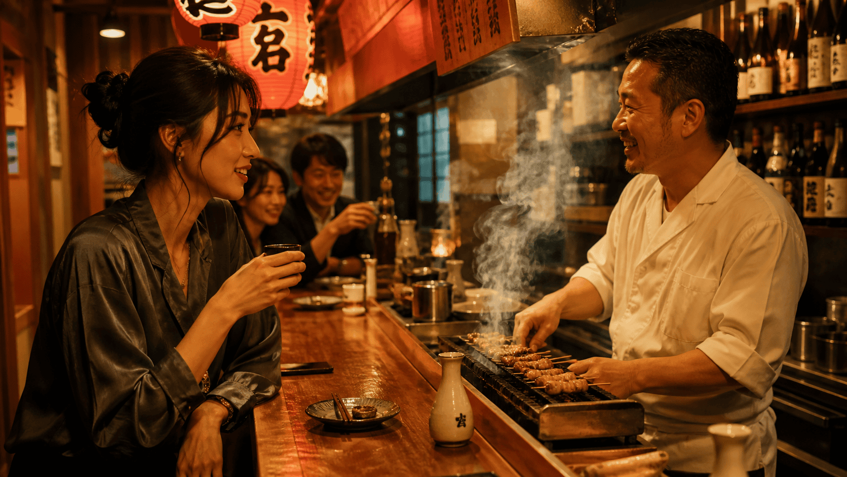 A tachinomi standing bar — built for solo travel in Japan