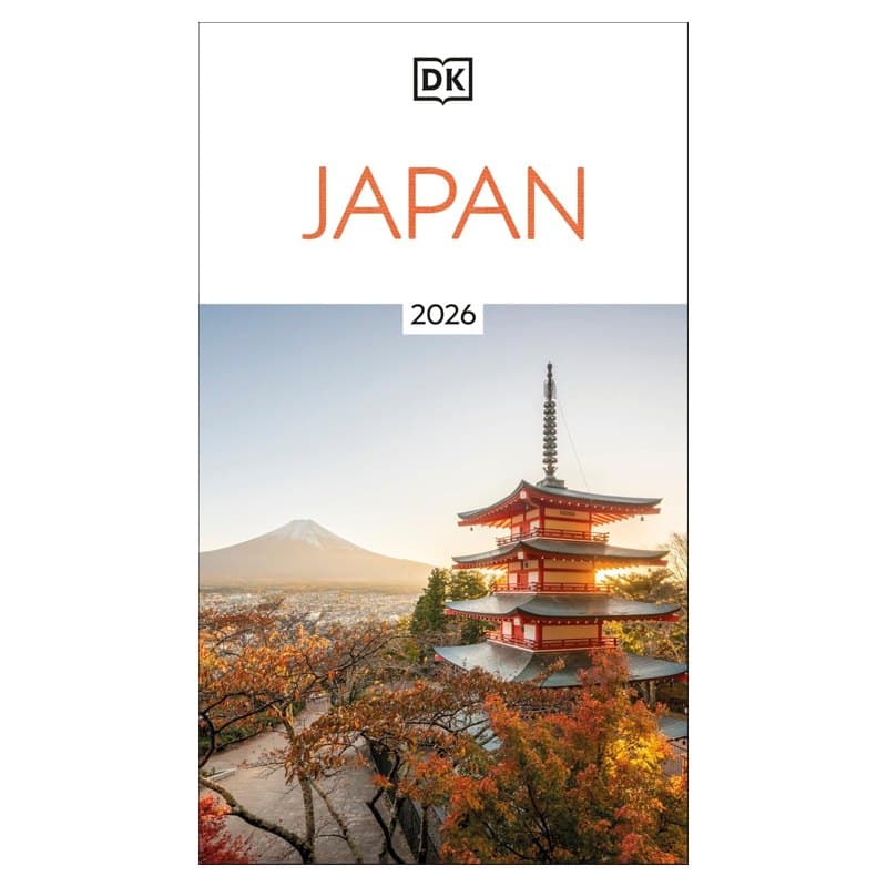 The DK Japan travel guide with maps, itineraries and area-by-area chapters