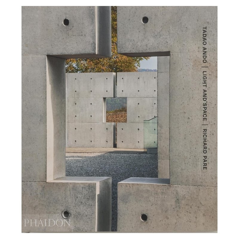 Tadao Ando: Light and Space, a clothbound Phaidon book of architecture photographs by Richard Pare