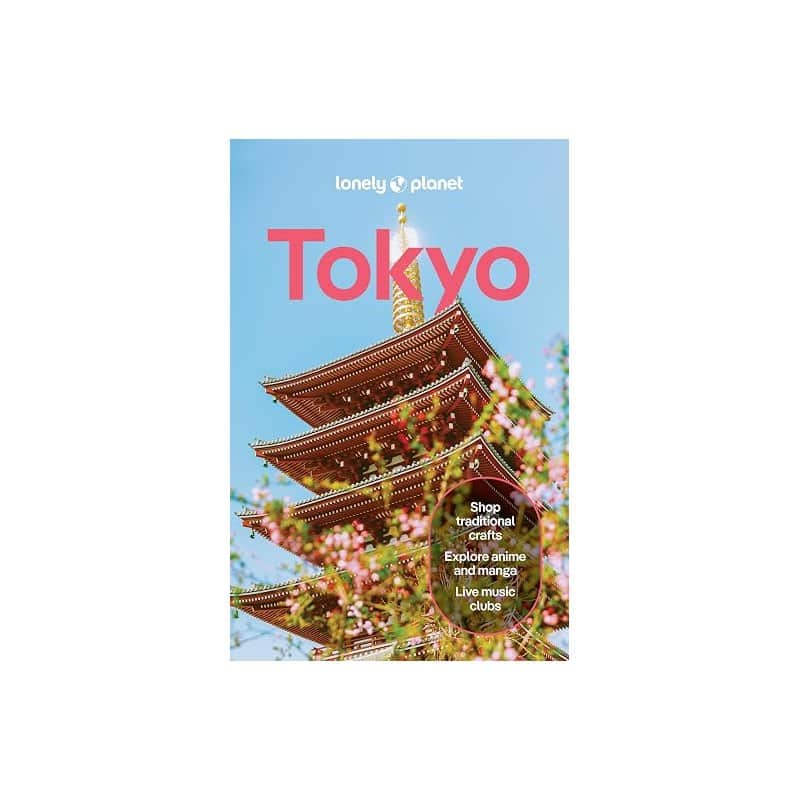 Lonely Planet Tokyo travel guide book cover