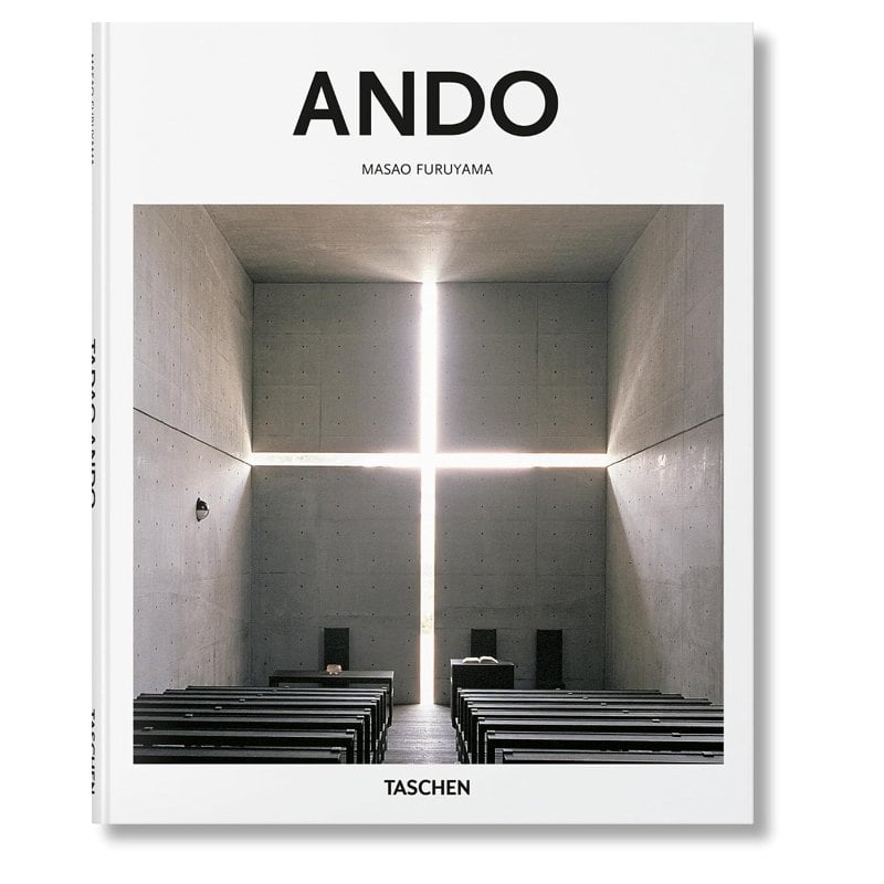 The TASCHEN Basic Art book Ando, with a concrete building on the cover
