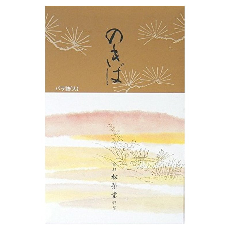 A box of Shoyeido Moss Garden Nokiba incense sticks made in Kyoto